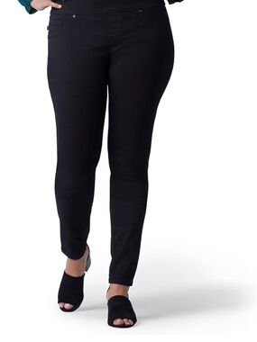 Lee Women's Plus-Size Sculpting Slim Fit Skinny Jeans - Black